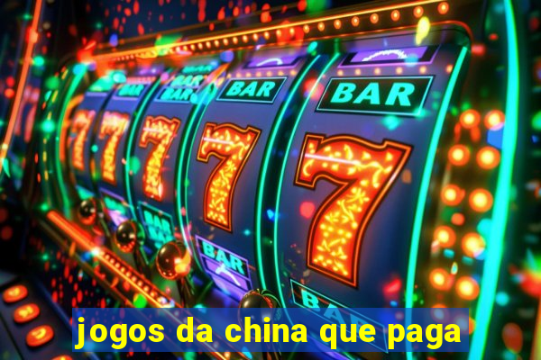 jogos da china que paga